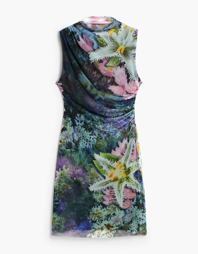 Desigual - Draped floral dress