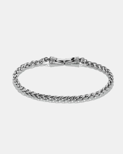 THOMAS SABO - Stainless Steel Adjustable Box Chain Bracelet 4mm