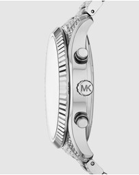 Michael Kors - Lexington Silver Chronograph Watch