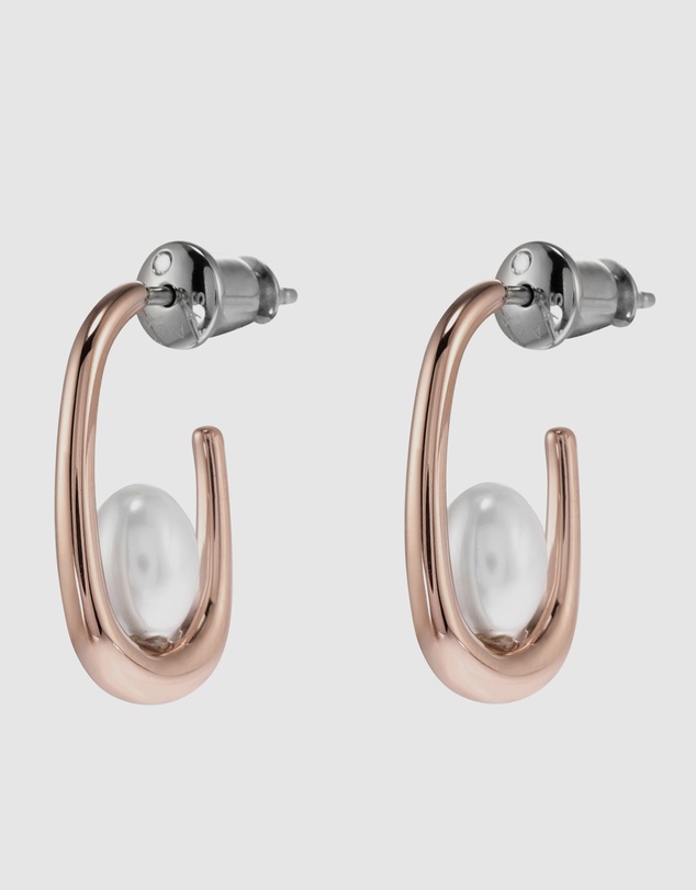 Skagen - Agnethe Rose Gold Tone Earring