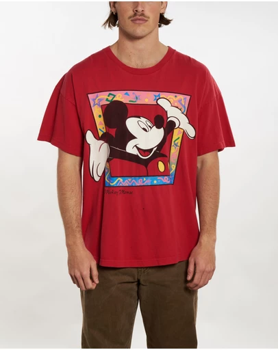 Vintage by The Real Deal - Pre Loved - 90s Disney Mickey Mouse Tee