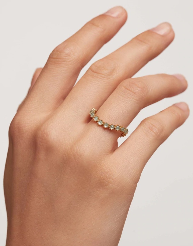 PDPAOLA - Blue Tide Gold Ring
