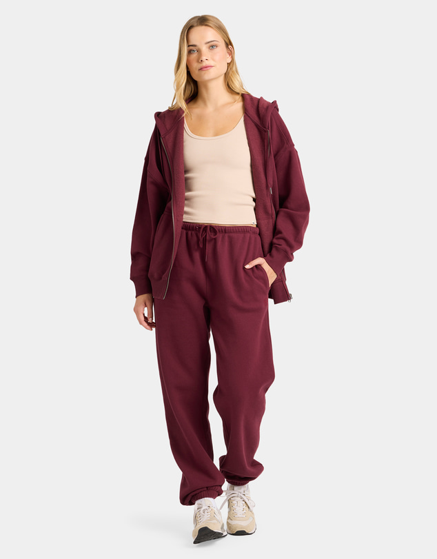 Billabong - Womens Wave Essentials Zip Pullover Hoodie