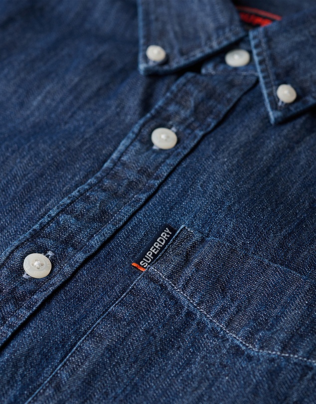 Superdry - Essential Short Sleeve Denim Shirt