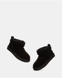 EVERAU - Australian Shepherd Ugg Eirwen Cow Suede Upper UGG Boots