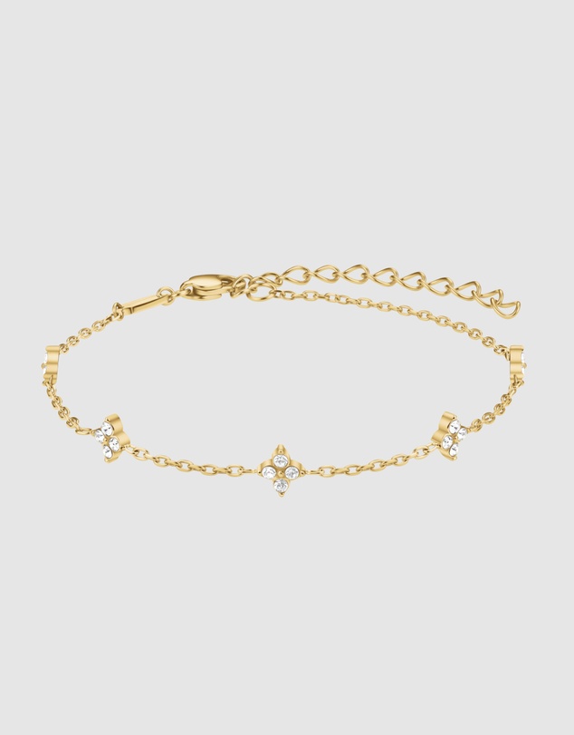 Rosefield - Diamond Star Crystal Gold-Tone Bracelet