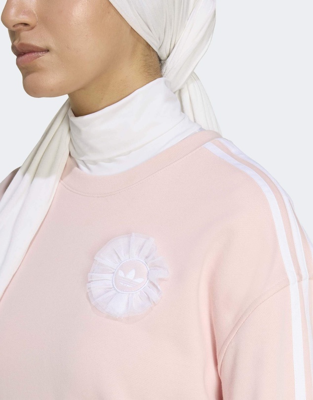 adidas Originals - ADIDAS ORIGINALS LACE BRANDING CREW Sweatshirt Womens