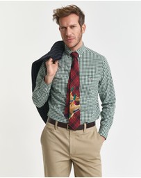 Gant - Regular Fit Gingham Poplin Shirt