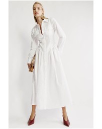 Bardot - Agatha Fitted Shirt Dress
