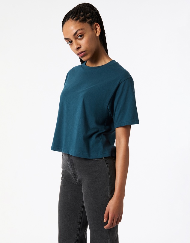 American Apparel - Women's Fine Jersey Boxy T-Shirt