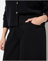 Commonry - Elasticated Wide Leg Jean