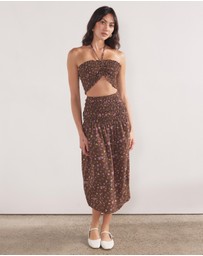 Dazie - Tea Party Ditsy Floral Crop