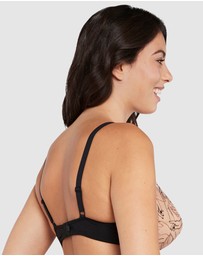 Sans Complexe - Tamara Embroidered Tulle Wired Plunge Bra