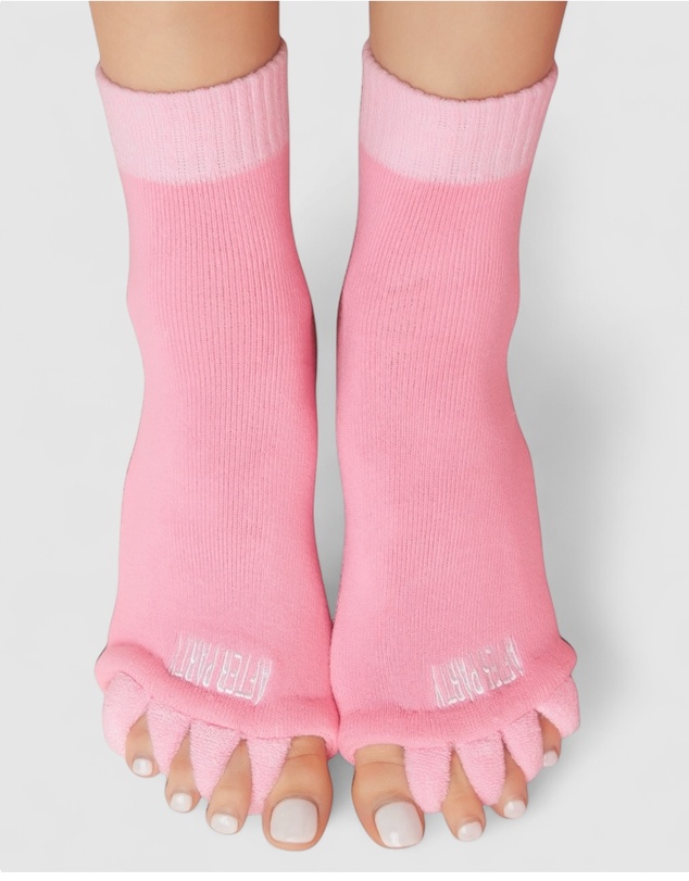High Heel Jungle - The After Party Silicon Gel Toe Separators & Foot Relief Alignment Socks - Value Bundle