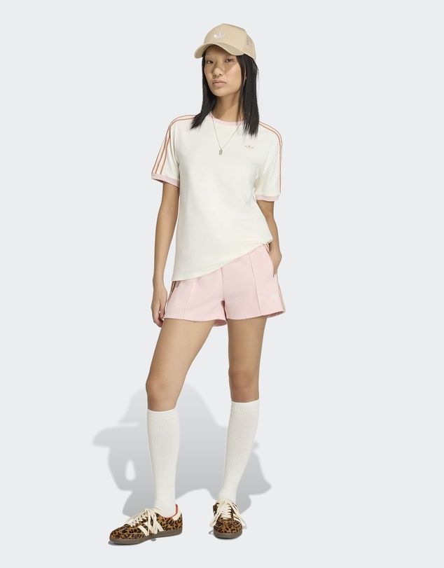 adidas Originals - ADIDAS ORIGINALS SUMMER GLOW ADVANCED THREE STRIPES TEE Womens