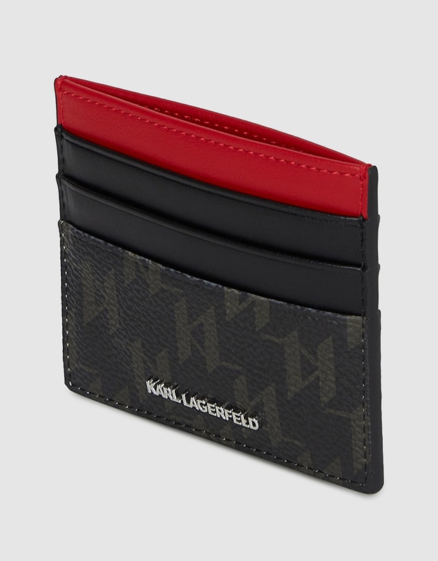 Karl Lagerfeld - Ikon Monogram Card Holder