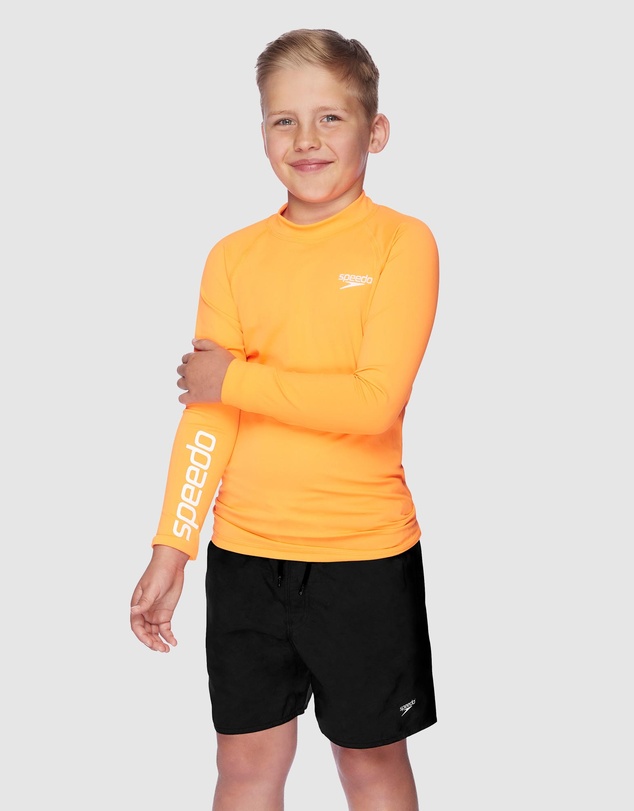 Speedo - Long Sleeve Rash Top - Kids-Teens
