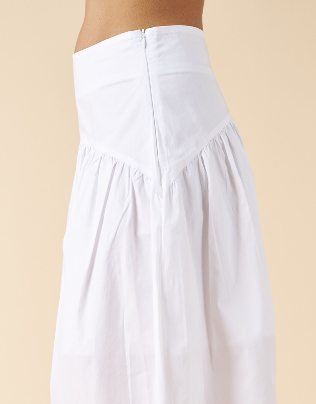 CAMIXA - Mare Cotton Midi Skirt