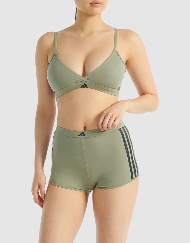 adidas Sportswear - Active Essentials Cotton 3 Stripes Shorty Brief