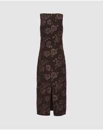 ROTATE - Jacquard Sleeveless Dress