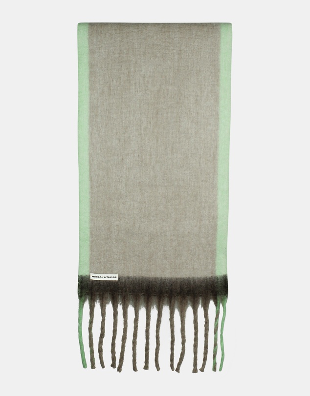 Morgan & Taylor - Mya Chunky Scarf in Beige