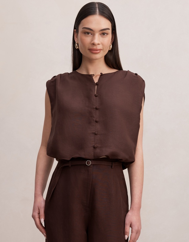 Forever New - Naia Bubble Hem Top