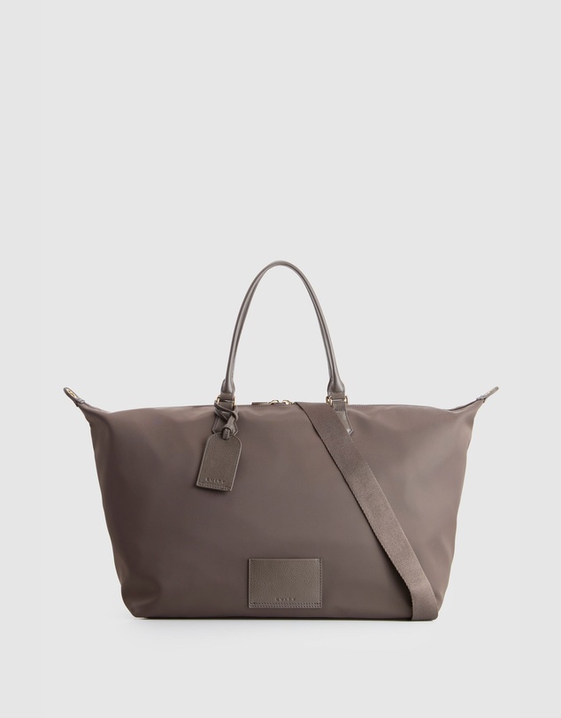 Evity - Noosa Leather Trim Travel Tote Bag