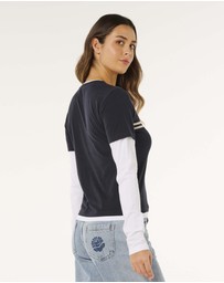 Rip Curl - Surf Revival Layered Long Sleeve Tee