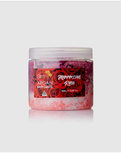 Silk Oil of Morocco - Argan Bath Salts - Moroccan Rose