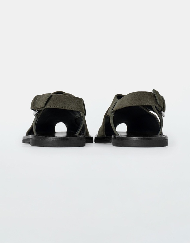 COS - Crossover Leather Slingback Sandals - Women's