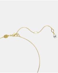 Swarovski - Stilla Attract Pendant, Round Cut, White, Gold-tone-Plated