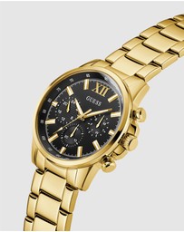 GUESS - GUESS Men's Gold Tone Multi-function Watch
