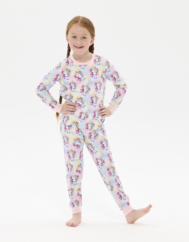Rock Your Kid - Unicorn Pony Long Sleeve Clara Sleep Set