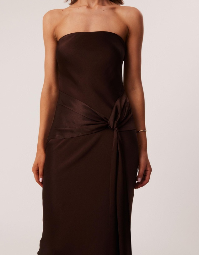 SNDYS - Angie Tie Front Maxi Dress - ICONIC EXCLUSIVE