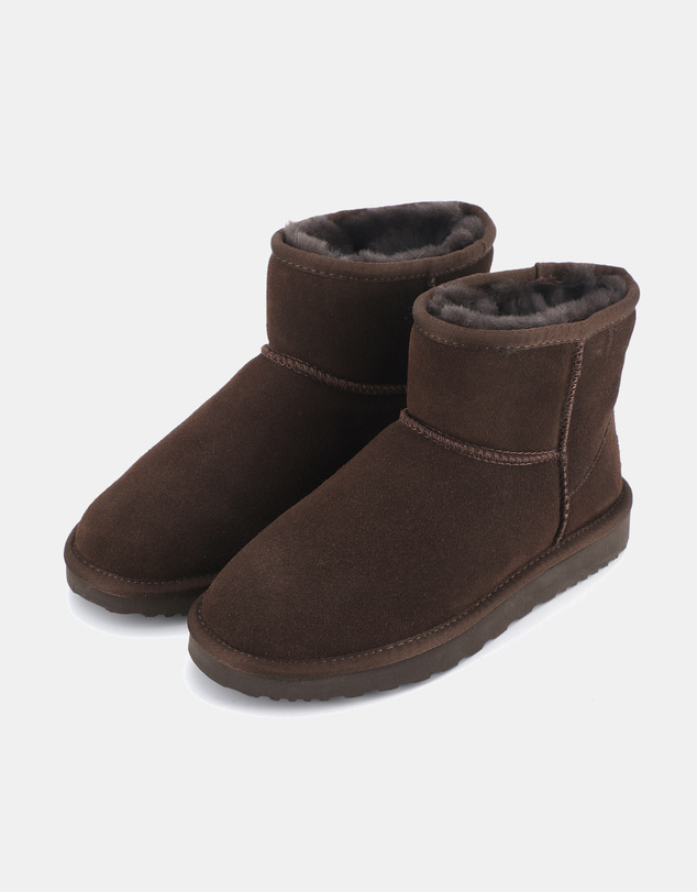 AusWooli Ugg Boots - Bondi Sheepskin Signature Short Ankle Boots