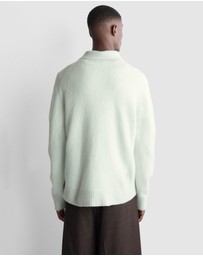 COS - Brushed-Wool Polo Shirt