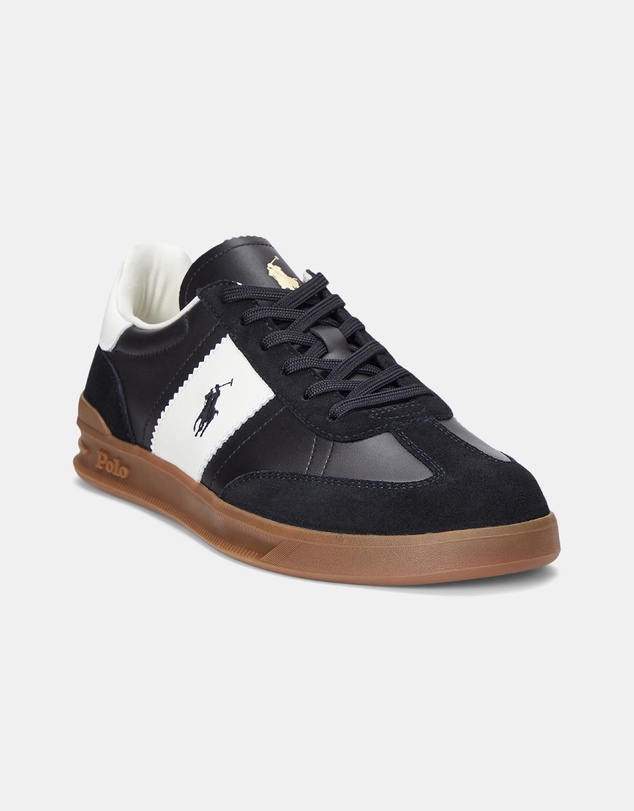 Polo Ralph Lauren - Heritage Aera Leather-Suede Sneakers - ICONIC EXCLUSIVE - Men's