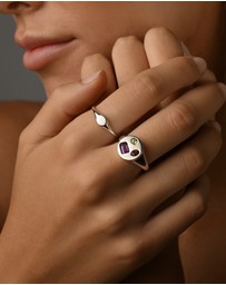 Von Treskow - Mosaic Gemstone Round Ring