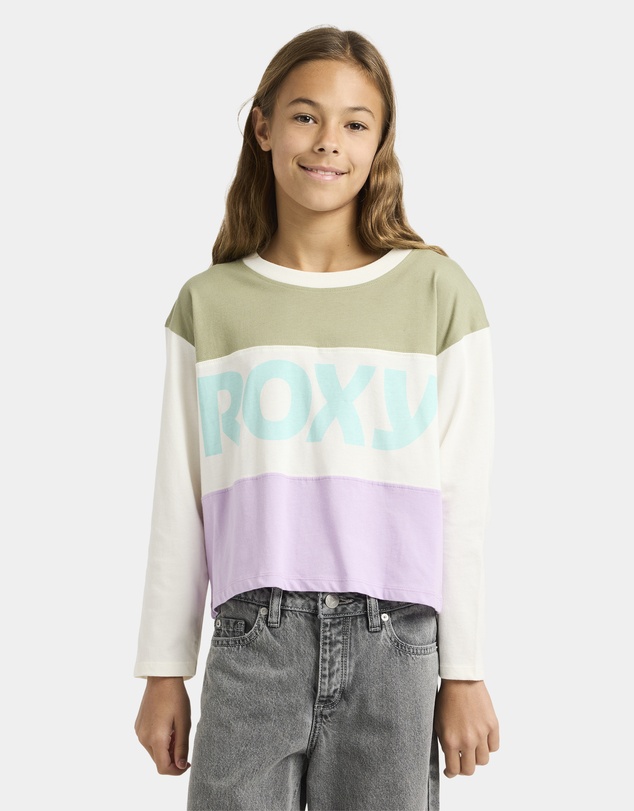 Roxy - Girls 4 to 16 Sundaze Spirit Long Sleeve T-Shirt