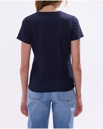 Marcs - Thea Textured Lace Tee