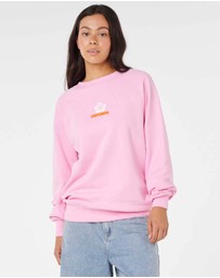Rip Curl - Luxe Surf Raglan Relaxed Crew