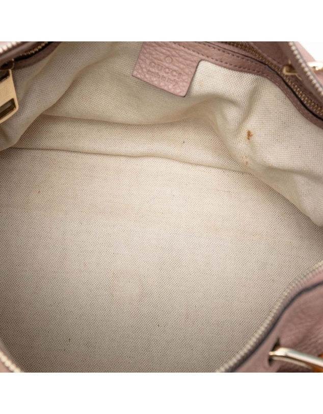 Pre-Loved by Azura Reborn - Pre-Loved Medium Calfskin Bamboo Shopper Boston Bag