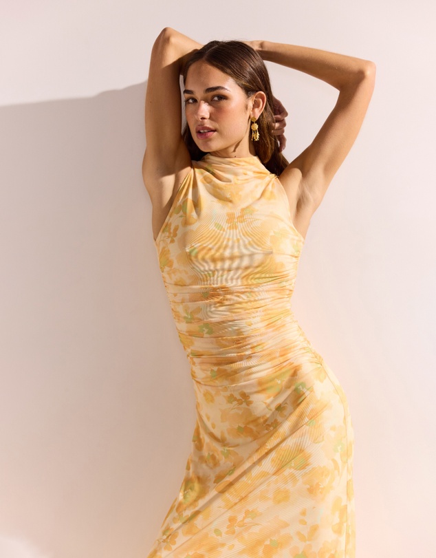 MINKPINK - Clair Mesh Midi Dress