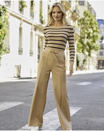 Sosandar - Super Soft Wide Leg Trousers