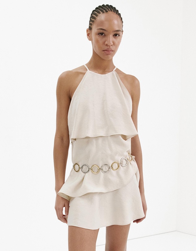 M.N.G - Cream Dress