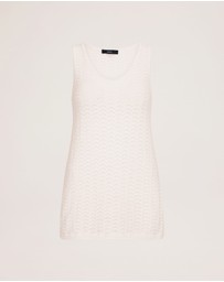 SABA - Prue Cotton Crochet Tank