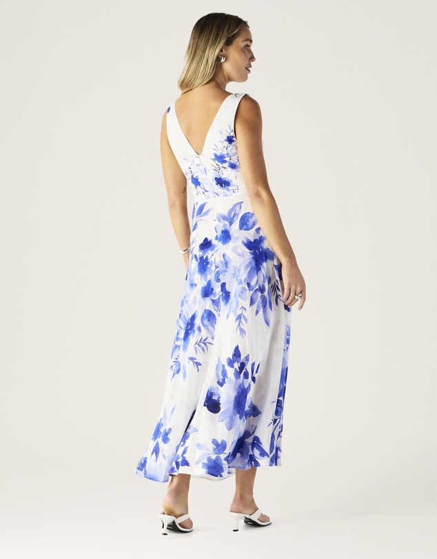 MOS The Label - Isola Print Midi Dress