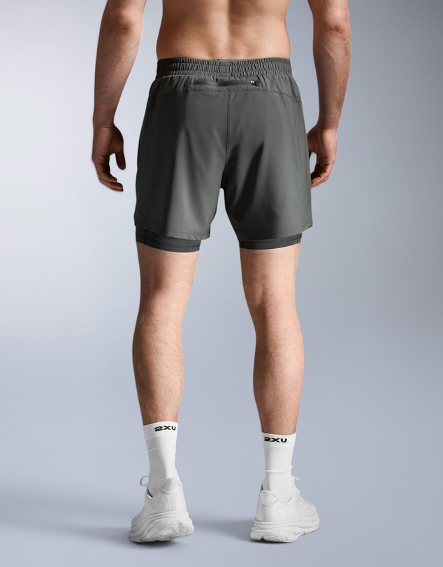 2XU - Aero Mesh 2-In-1 5 Inch Shorts