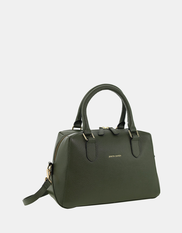 Pierre Cardin - Pierre Cardin Genuine Leather Tote Crossbody Bag