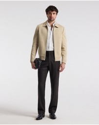 Calibre - Milano Knit Jacket Stone